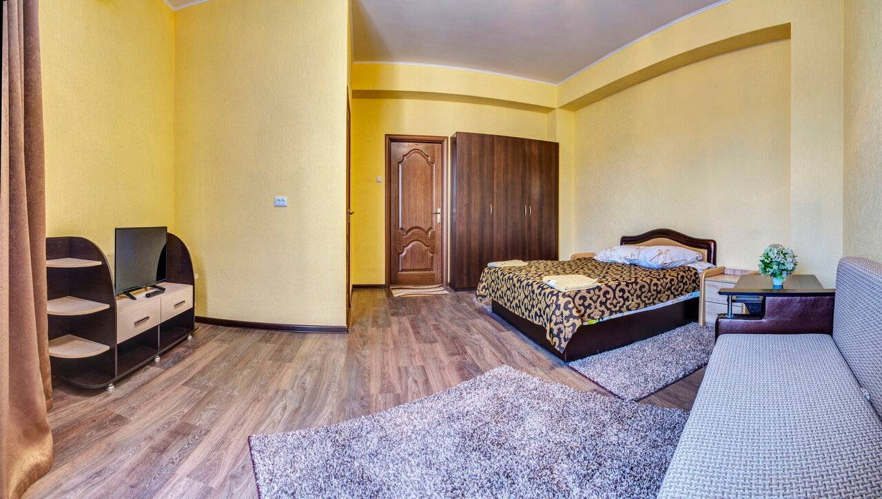 Двухместный номер Делюкс с 1 кроватью и балконом